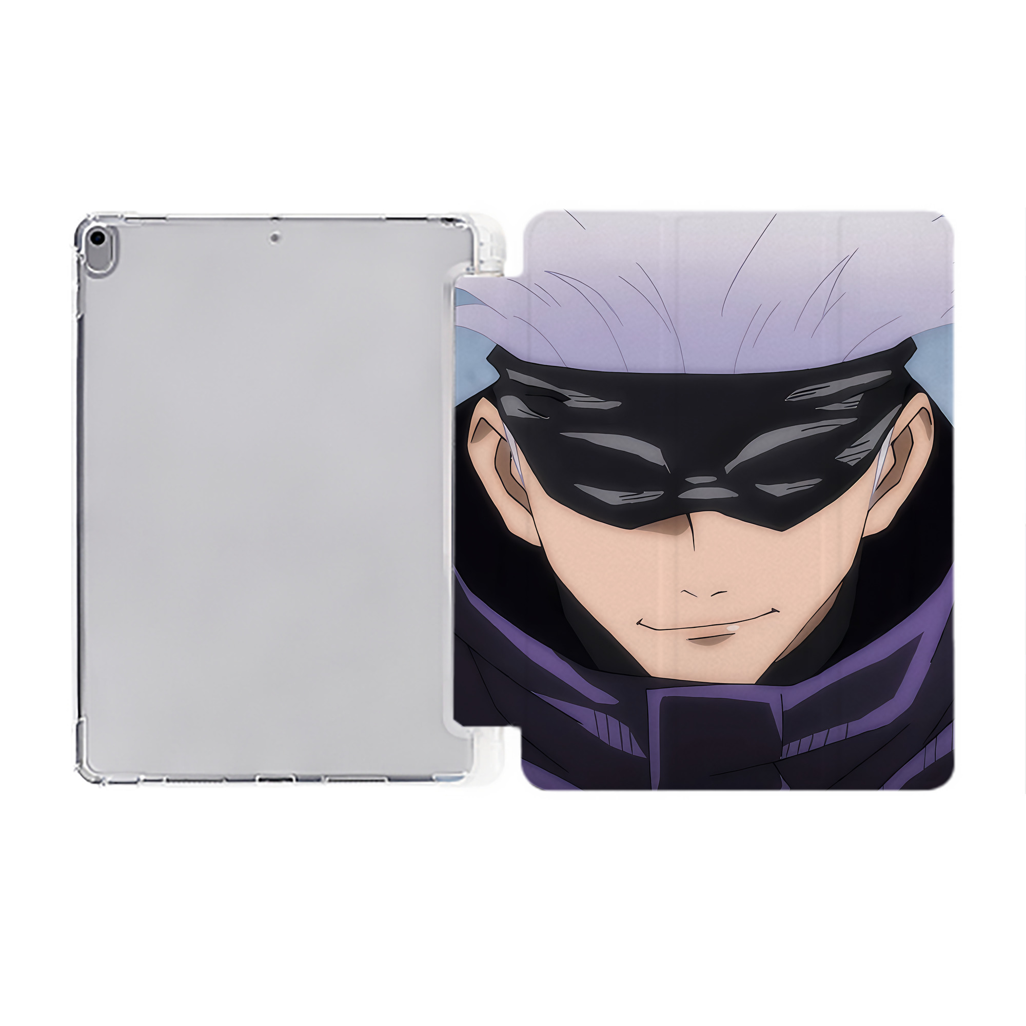 （画像用） SPY×FAMILY间谍家家酒 IPad ケース ペン収納付き 三つ折りスタンド PUレザー×シリコン 対応機種9.5/10.5/10.9インチ